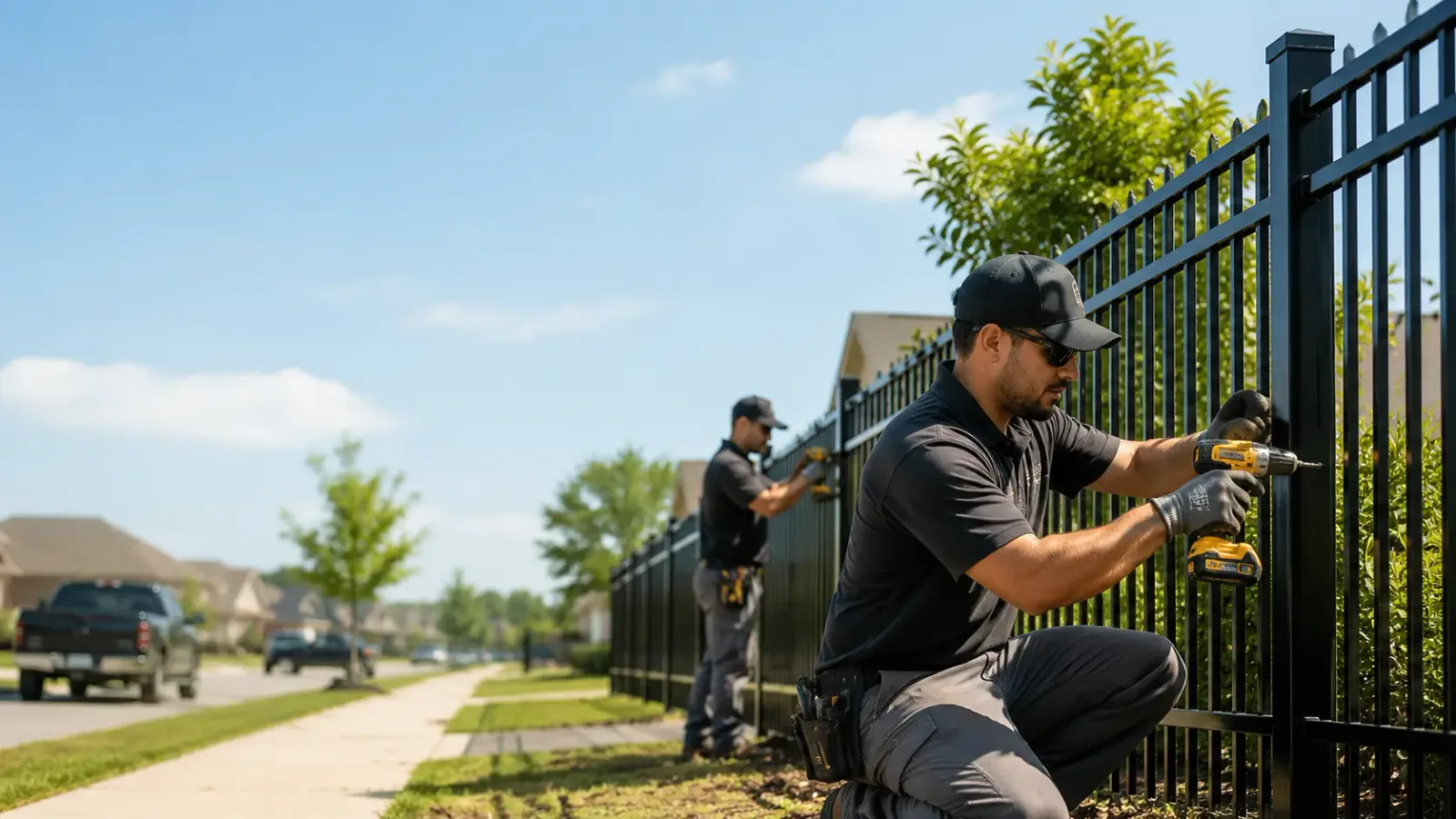 Metal Fence Installation in Walton, NE